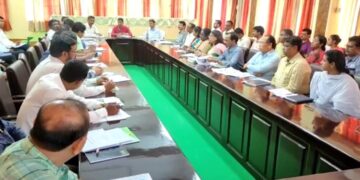 Minister Sudhanshu Das chaired a review meeting