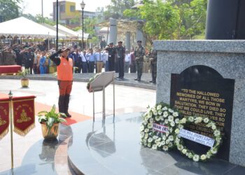 Special tribute to the martyrs