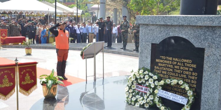 Special tribute to the martyrs