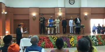 The Chief Justice of the High Court took oath