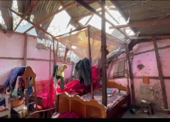 Heavy storm ravages several houses in Manipur