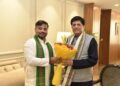 Minister Sushanta Chowdhury met with Union Minister Pijush Goyal