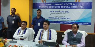 Tripura Chief Minister Dr Manik Saha inaugurated a Smart Training Centre.