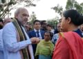 Union Home Minister Amit Shah visits Relief Camp in Manipur