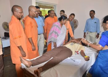 Union Minister of State calls for blood donation