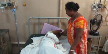 Two children were critically injured when a suspected crude bomb explode