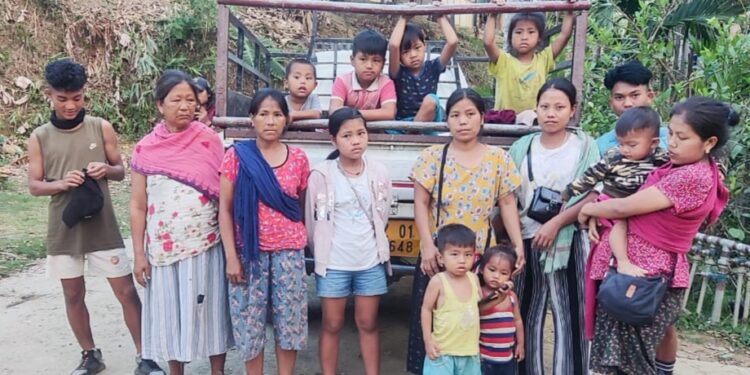 200 people from Manipur seeks refuge in Mizoram