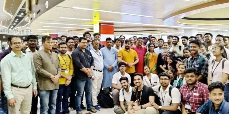 171 citizens of Tripura from violent hit Manipur returned