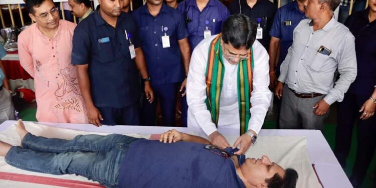 Development of various sectors of the state without agitation: Chief Minister