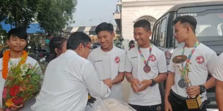 Tripura bagged total 6(six) medals