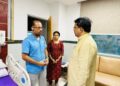 CM Dr Saha meets MLA Manoj Kanti Deb, enquired health issues