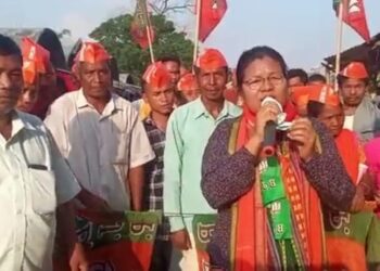 Quitting Tipra Motha 93 voters Joined BJP.