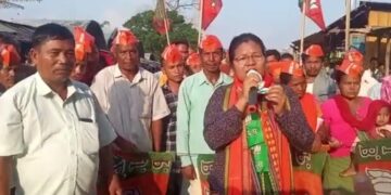 Quitting Tipra Motha 93 voters Joined BJP.   