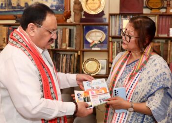 JP Nadda participated in the program “Relationship Se Support”.