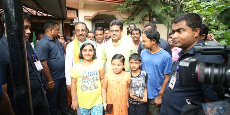 Prime Minister Narendra Modi’s nine years completed: Door-to-door public relations campaign launched in Tripura