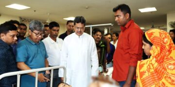 Dr Saha assures comprehensive support for the victims of tragic Ulto Ratha Yatra