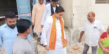 Mayor and BJP state secretary inspected the work of the light house