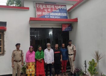 Five Bangladeshi arrested in Tripura.