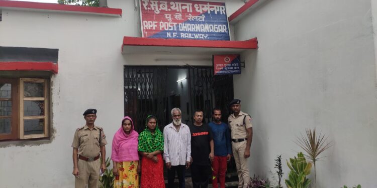 Five Bangladeshi arrested in Tripura.