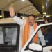 JP Nadda arriving Agartala.
