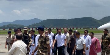 Rahul Gandhi stopped to visit trouble torn Manipur