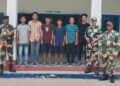 Six newly recruited NLFT cadres surrender to BSF