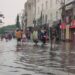 Several roads under water due to heavy rainfall in Agartala, creates trouble for commuters.