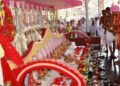 CM Manik Saha to inaugurate Kharchi puja on Monday .