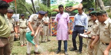 124 BN CRPF OBSERVED WORLD ENVIRONMENT DAY.     
