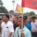 Tipra Motha Organized Protest Rally In Ampi.