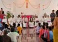Bishop Inaugurated Catholic Church In Sontang. 