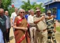 Union Finance Minister visited the India-Bangladesh International border