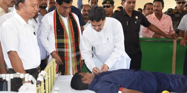 The chief minister called to prevent blood crisis