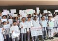 Medical students protest in AGMC college premises