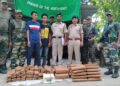 ASSAM RIFLES ALONGWITH AMBASSA POLICE APPREHENDED TWO INDIVIDUALS ALONGWITH MARIJUANA WORTH RS 41 LACS IN TRIPURA