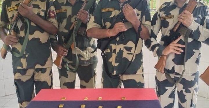 BSF THWARTS TRANS-BORDER SMUGGLING OPERATION, RECOVERS GOLD WORTH OVER RS 70 LAKHS