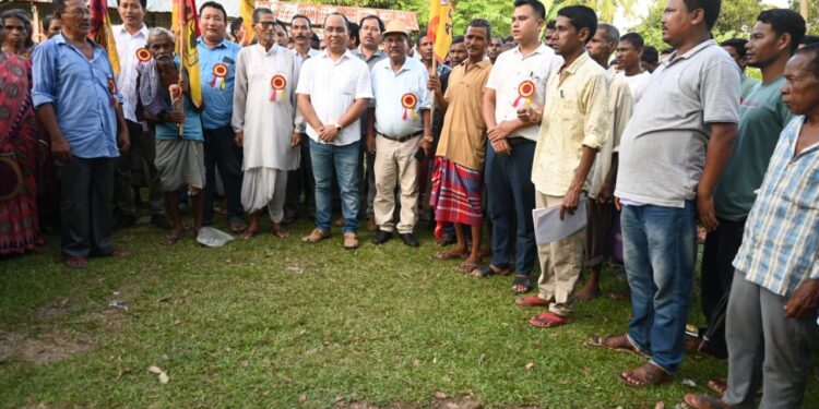 22 families of different parties join Tipra Matha!!