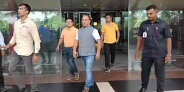 Leaders of TIPRA Motha returns after meeting at Delhi