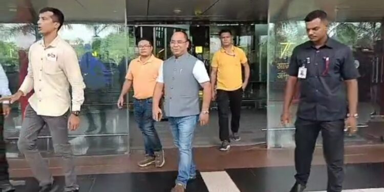 Leaders of TIPRA Motha returns after meeting at Delhi