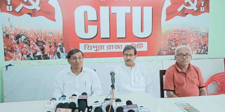 Shankar Prasad Dutta announced the movement of CITU in August