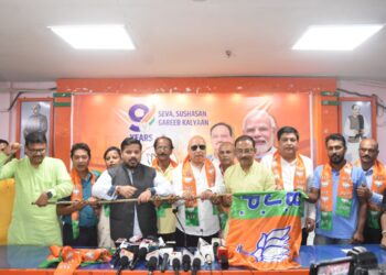 Prashanta and Ashish joined the BJP camp