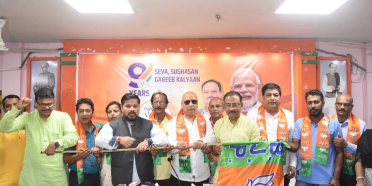 Prashanta and Ashish joined the BJP camp