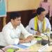 Minister held review meeting
