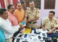 25 stolen mobiles recovered