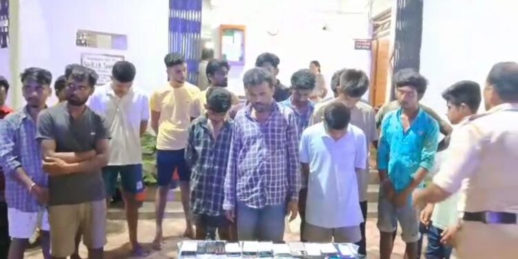 police arrested 20 drug dealers