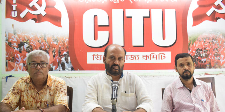 CITU organization strongly condemned the traffic order