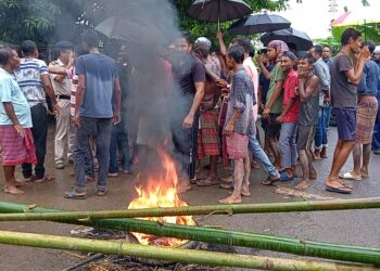 120 Families Are Housebound For Heavy Rain.