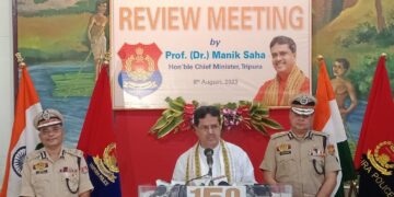 Chief Minister held meeting with police officials on law and order