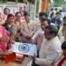 Inauguration of stall selling national flag