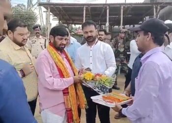 The Union Minister of State inspected the work of the light house